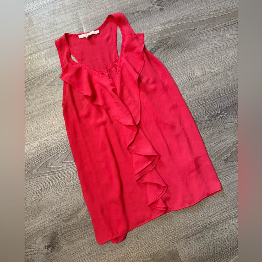 •GUESS• RUFFLE TANK TOP - Picture 2 of 5